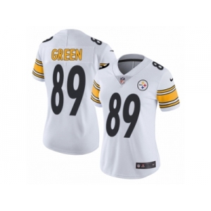 Women's Nike Pittsburgh Steelers #89 Ladarius Green Vapor Untouchable Limited White NFL Jersey