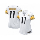 nike women nfl jerseys pittsburgh steelers #11 wheaton white[nike]