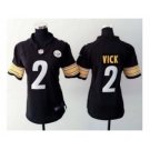 nike women nfl jerseys pittsburgh steelers #2 vick black[nike]