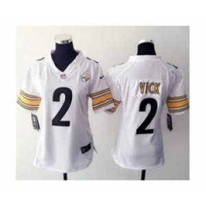 nike women nfl jerseys pittsburgh steelers #2 vick white[nike]