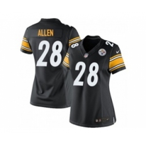 nike women nfl jerseys pittsburgh steelers #28 cortez allen black[nike]