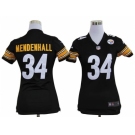 nike women nfl jerseys pittsburgh steelers #34 mendenhall black[nike]