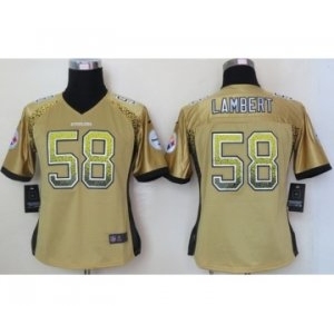 nike women nfl jerseys pittsburgh steelers #58 jack lambert gold[Elite drift fashion]