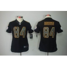 nike women nfl jerseys pittsburgh steelers #84 brown black[nike impact limited]