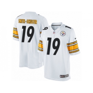 Youth Nike Pittsburgh Steelers #19 JuJu Smith-Schuster Limited White NFL Jersey