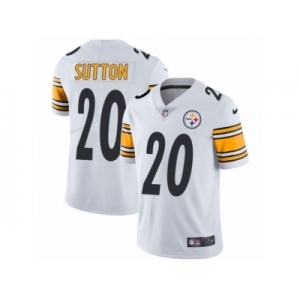 Youth Nike Pittsburgh Steelers #20 Cameron Sutton Limited White NFL Jersey