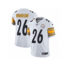 Youth Nike Pittsburgh Steelers #26 Rod Woodson Vapor Untouchable Limited White NFL Jersey