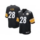 Youth Nike Pittsburgh Steelers #28 Cortez Allen Black jerseys