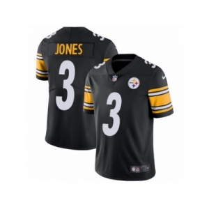 Youth Nike Pittsburgh Steelers #3 Landry Jones Vapor Untouchable Limited Black Team Color NFL Jersey