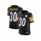 Youth Nike Pittsburgh Steelers #30 Daimion Stafford Black Team Color Vapor Untouchable Limited Player NFL Jersey