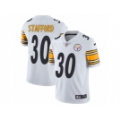 Youth Nike Pittsburgh Steelers #30 Daimion Stafford White Vapor Untouchable Limited Player NFL Jersey