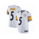 Youth Nike Pittsburgh Steelers #5 Joshua Dobbs White Vapor Untouchable Limited Player NFL Jersey