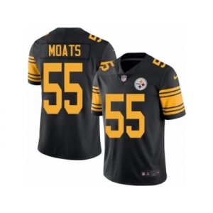 Youth Nike Pittsburgh Steelers #55 Arthur Moats Limited Black Rush NFL Jersey