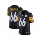 Youth Nike Pittsburgh Steelers #66 David DeCastro Vapor Untouchable Limited Black Team Color NFL Jersey