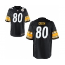 Youth Nike Pittsburgh Steelers #80 Ladarius Green Black Team Color NFL Jersey