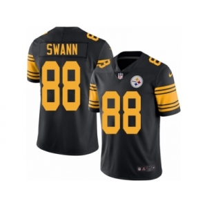 Youth Nike Pittsburgh Steelers #88 Lynn Swann Limited Black Rush NFL Jersey