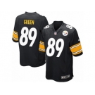 Youth Nike Pittsburgh Steelers #89 Ladarius Green Game Black Team Color NFL Jersey