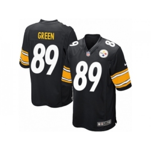 Youth Nike Pittsburgh Steelers #89 Ladarius Green Game Black Team Color NFL Jersey