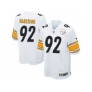 Youth Nike Pittsburgh Steelers #92 James Harrison White jerseys