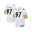 Youth Nike Pittsburgh Steelers #97 Cameron Heyward white jerseys