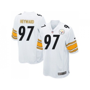 Youth Nike Pittsburgh Steelers #97 Cameron Heyward white jerseys