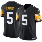 Youth Pittsburgh Steelers #5 Jalen Ramsey Black 2024 F.U.S.E. Alternate Vapor Limited Football Stitched Jersey