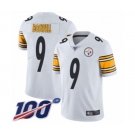 Youth Pittsburgh Steelers #9 Chris Boswell White Vapor Untouchable Limited Player 100th Season Football Jersey