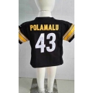 nike kids nfl jerseys pittsburgh steelers #43 troy polamalu black[nike]