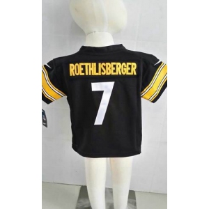 nike kids nfl jerseys pittsburgh steelers #7 roethlisberger black[nike]