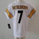 nike kids nfl jerseys pittsburgh steelers #7 roethlisberger white[nike]