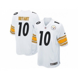 nike youth nfl jerseys pittsburgh steelers #10 bryant white[nike]