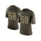 nike youth nfl jerseys pittsburgh steelers #58 lambert army green[nike Limited Salute To Service]