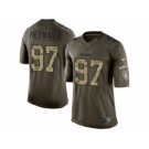 nike youth nfl jerseys pittsburgh steelers #97 heyward army green[nike Limited Salute To Service]