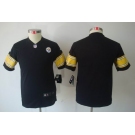 nike youth nfl jerseys pittsburgh steelers blank black[nike limited]