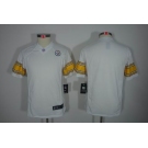 nike youth nfl jerseys pittsburgh steelers blank white[nike limited]