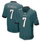 Men Philadelphia Eagles #7 Reddick Game Midnight Green Team Color Football Jersey