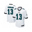 Men's Nike Philadelphia Eagles #13 Nelson Agholor Game White NFL Jersey