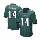 Men's Nike Philadelphia Eagles #14 Mike Wallace Game Midnight Green Team Color NFL Jersey