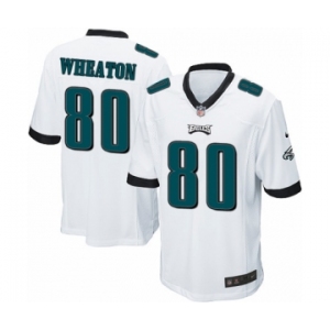 Men's Nike Philadelphia Eagles #80 Markus Wheaton Game White NFL Jersey