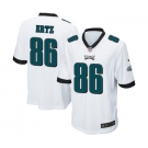 Men's Nike Philadelphia Eagles #86 Zach Ertz Game White NFL Jersey