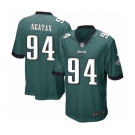 Men's Nike Philadelphia Eagles #94 Haloti Ngata Game Midnight Green Team Color NFL Jersey