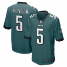 Men's Philadelphia Eagles #5 McNABB Game Green Football Jersey