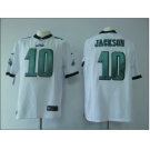 nike nfl jerseys philadelphia eagles #10 jackson white[game]