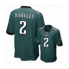 nike nfl jerseys philadelphia eagles #2 barkley green[game]