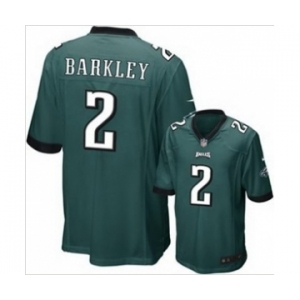 nike nfl jerseys philadelphia eagles #2 barkley green[game]