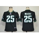 nike nfl jerseys philadelphia eagles #25 lesean mccoy black[game]