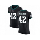 Men Nike Philadelphia Eagles #42 Chris Maragos Black Vapor Untouchable Elite Player NFL Jersey