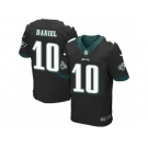 Men's Nike Philadelphia Eagles #10 Chase Daniel Elite Black Alternate NFL Jersey