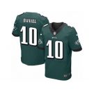 Men's Nike Philadelphia Eagles #10 Chase Daniel Elite Midnight Green Team Color NFL Jersey