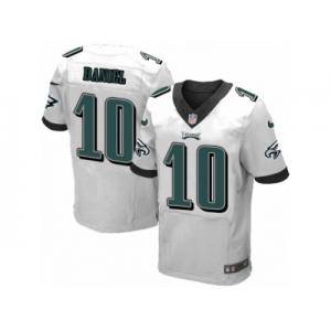 Men's Nike Philadelphia Eagles #10 Chase Daniel Elite White NFL Jersey